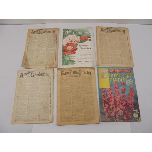 120 - Books and other printed ephemera: to include gardening and local advertising