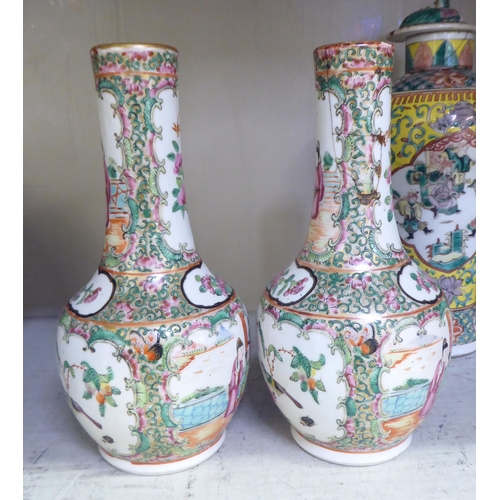 134 - Mainly 19thC Chinese and Asian ceramics: to include an 18thC style porcelain teapot