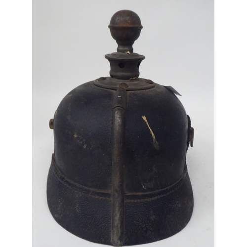 39 - Three items of military headgear, viz. a peaked Moby cap; an American Air Force peaked cap; and an e... 