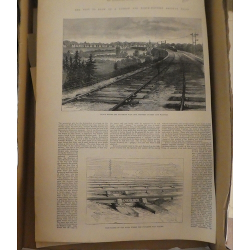 14 - Mainly 19th and 20thC ephemera: to include engravings, prints, gardening and Illustrated London News