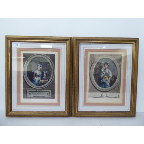 173 - Two similar reproductions of late 19thC bookplates  10