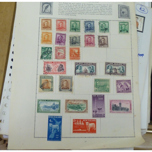 222 - Uncollated postage stamps: to include Commonwealth issues  used and mint