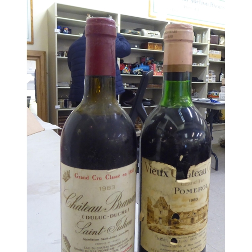 232 - Five bottles of wine, viz. Chateau Talbot  1995; Chateau Haut Reys  1995; Chateau Certan&n... 