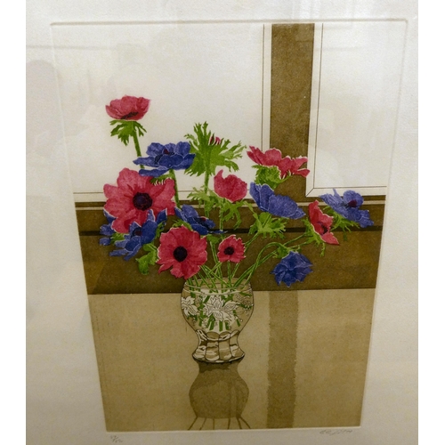 239 - After Graham Greenfield - four floral studies  Limited Edition of 100 prints  12