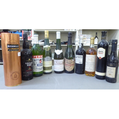 240 - Wines and spirits: to include a bottle of 1982 vintage port 