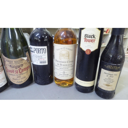 240 - Wines and spirits: to include a bottle of 1982 vintage port 