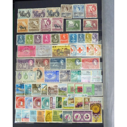 269 - Uncollated Commonwealth postage stamps, in stock books