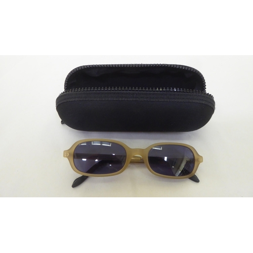 281 - Chanel Pearl, oval shape acetate sunglasses  09509 94305  cased 