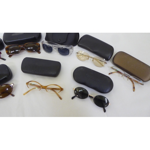 284 - Sun and prescription glasses: to include Oliver's People, Salvatore Ferragamo, Jill Sander and Dolce... 