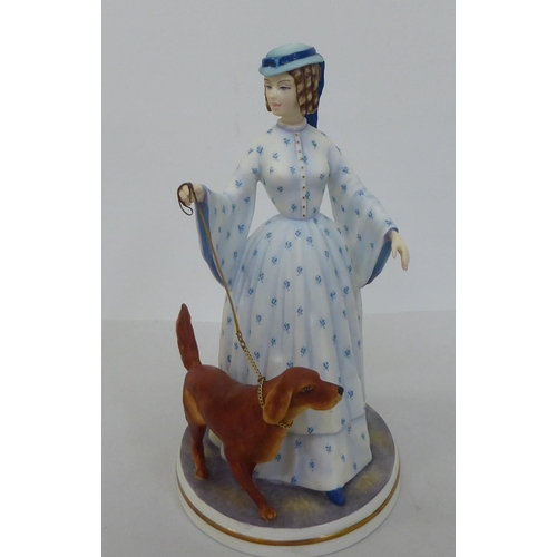 41 - A Royal Worcester china figure 'Felicity'  Limited Edition 570/750  bears a certificate of authentic... 