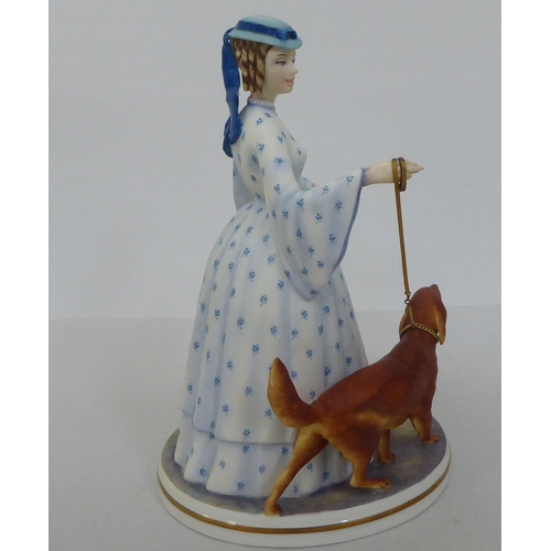 41 - A Royal Worcester china figure 'Felicity'  Limited Edition 570/750  bears a certificate of authentic... 