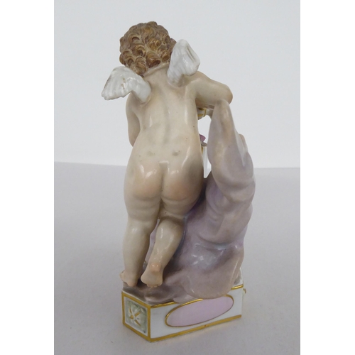 65 - A Meissen porcelain porcelain figure 'Le Gosse st Sauvage'  model no. 131 F14  5