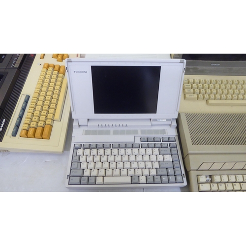 85 - 1980s and later computer and other related accessories: to include a Sharp M2-80A personal computer ... 