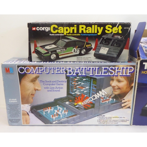 102 - Vintage computer games: to include Star Wars Electronic Battle Command  boxed 