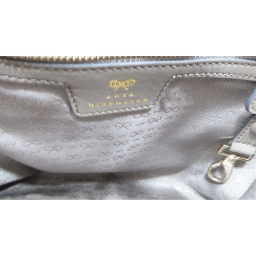 114 - An Anya Hindmarch small Belvedere 'snake' handbag  No. A 113048393 with a dust cover 