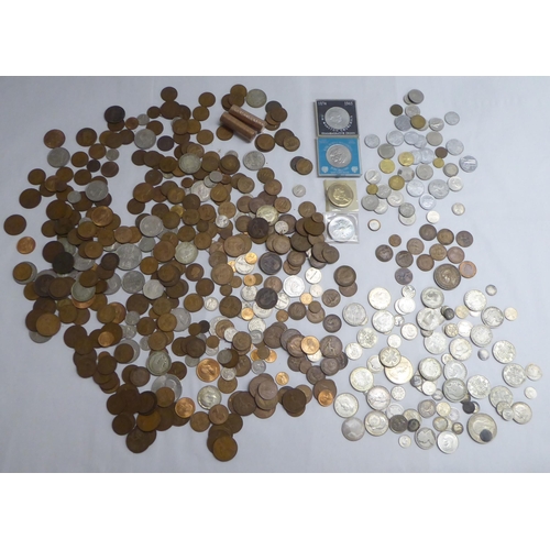 194 - Uncollated coins: to include Victorian silver examples 