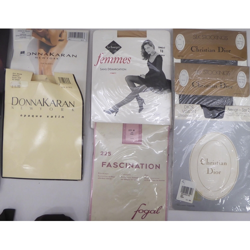 197 - Ladies hosiery: to include Christian Dior, Wolford, Donna Karen and Levante 