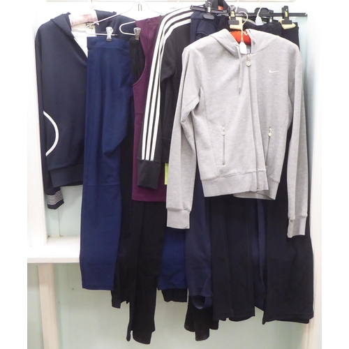 224 - Ladies gym wear: to include Emporio Armani, Sweaty Betty and Adidas  approx. sizes 8/10