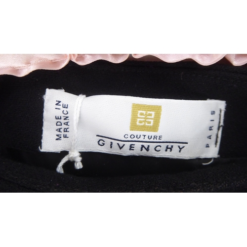 268 - Two ladies Givenchy black dresses  approx. size 8