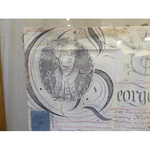 312 - A George III period indenture between two parties regarding a property dispute in 1804  23