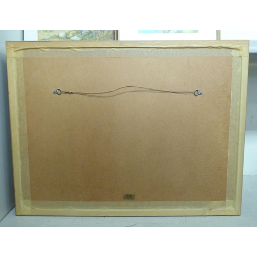 354 - After Graham Clarke - 'Waiting at the Crossing'&nbsp; Artists Proof&nbsp; bears a pencil signature&n... 