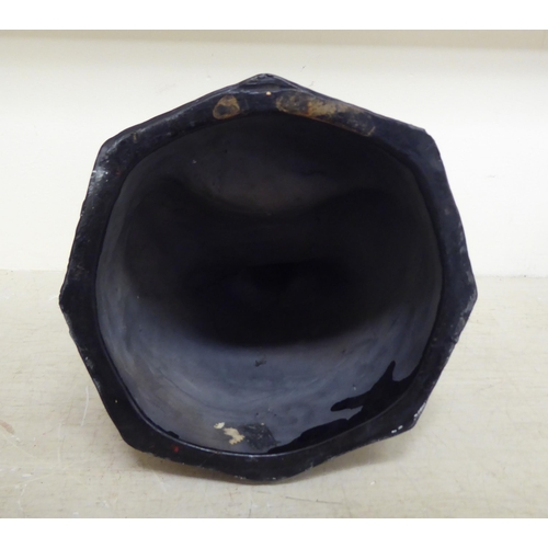 356 - Oriental collectables: to include a pair of bronze finished metal stupas  9