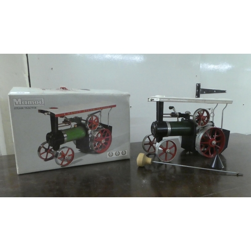 359 - A Mamod live steam model tractor  boxed