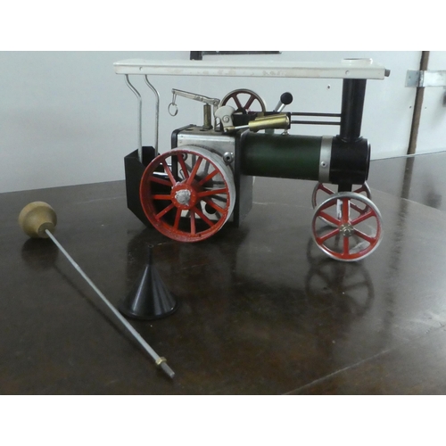 359 - A Mamod live steam model tractor  boxed
