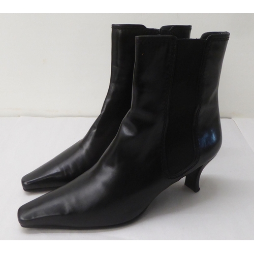 37 - Three various pairs of ladies Stuart Weizman shoes/boots  sizes 38-39