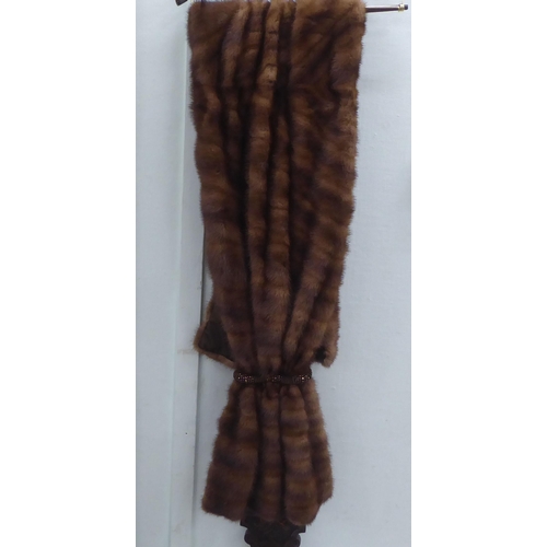 386 - A Hockley mid brown mink stole