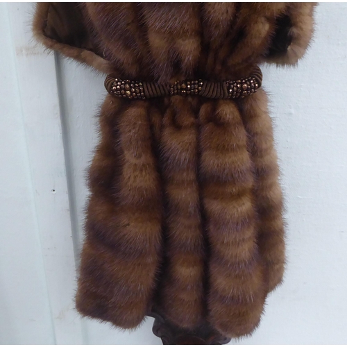 386 - A Hockley mid brown mink stole