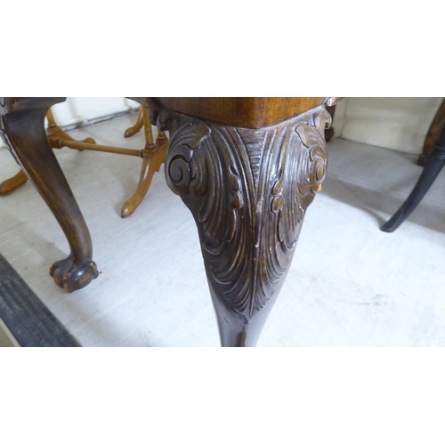 64 - Small, mainly 19thC furniture: to include a late Regency black painted bedroom chair 