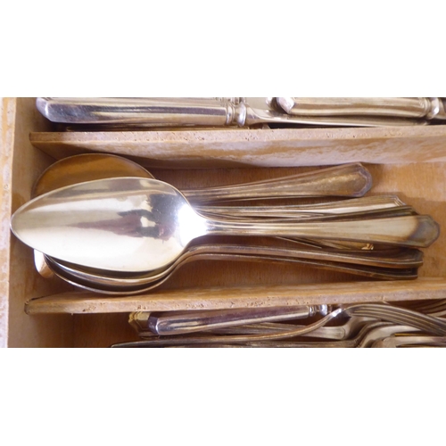 95 - Silver plated cutlery and flatware 