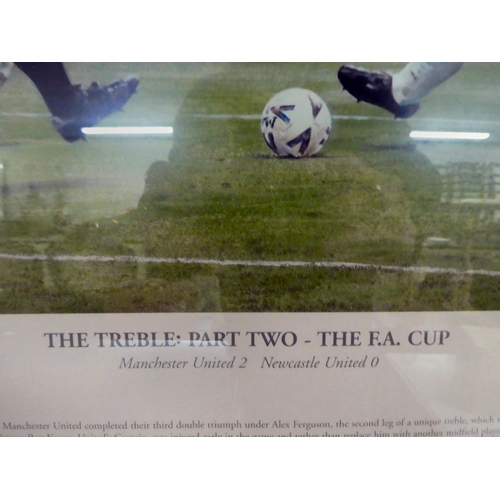 128 - After Peter Cornwell - 'The Treble: Part Two - The FA Cup'  Limited Edition 116/300  15