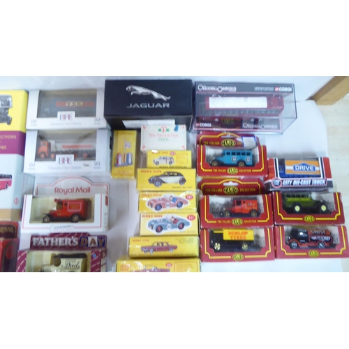 146 - Mainly boxed diecast model vehicles: to include examples by Corgi, Lledo and Matchbox; and another f... 