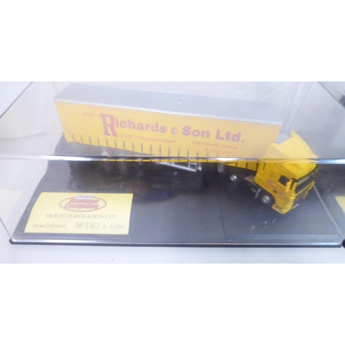 146 - Mainly boxed diecast model vehicles: to include examples by Corgi, Lledo and Matchbox; and another f... 