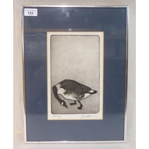 153 - After Julian Williams - a goose  Artist Proof  bears a pencil signature  6