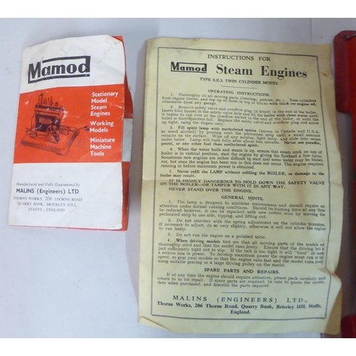 160 - A Mamod model live steam engine