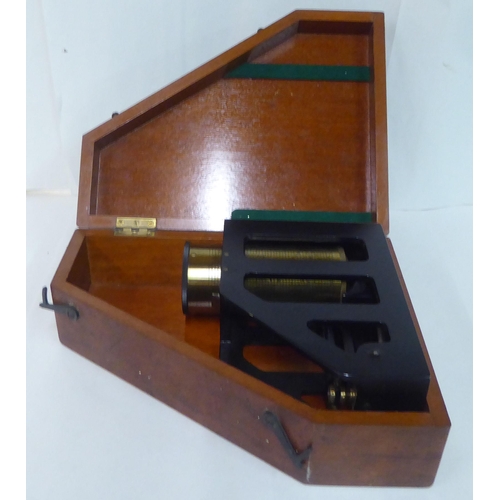 167 - An ER Watts & Son clinometer mark II no.24881&nbsp; boxed&nbsp;