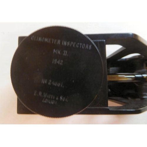 167 - An ER Watts & Son clinometer mark II no.24881&nbsp; boxed&nbsp;