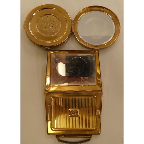 166 - Fashion accessories: to include a Radley double mirror; and various compacts 