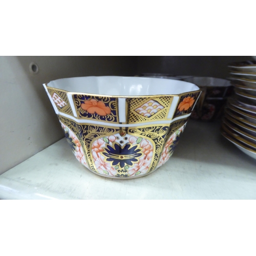 213 - Royal Crown Derby china Imari pattern teaware&nbsp;
