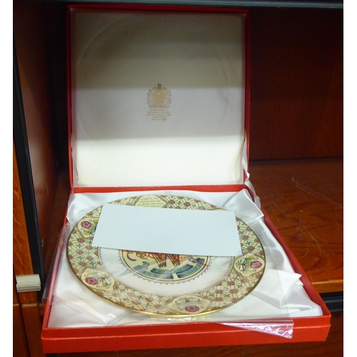 216 - Ceramics: to include a Spode china goblet, celebrating the Christening of Prince William&nbsp; 6