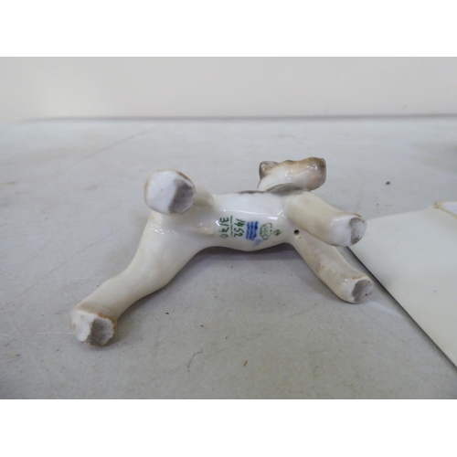 226 - Royal Copenhagen porcelain collectables: to include a dog  no.3170  3.5