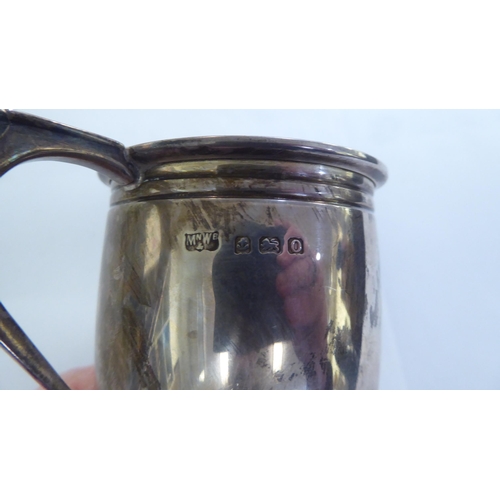 233 - Silver collectables: to include a pedestal milk jug&nbsp; Birmingham 1913&nbsp;