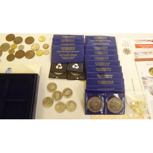 246 - Uncollated coins: to include Commemorative crowns