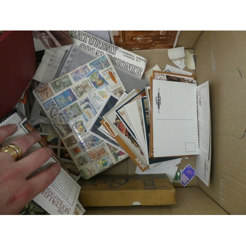 251 - Uncollated postage stamps: to include First Day covers