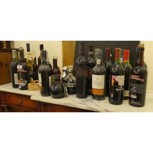 264 - Wines and spirits: to include a bottle of Tawny Port