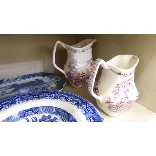 274 - Mainly 20thC table ceramics: to include Royal Albert bone china Brigadoon pattern teaware