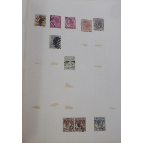 283 - Uncollated postage stamps, Commonwealth: to include Victorian issues